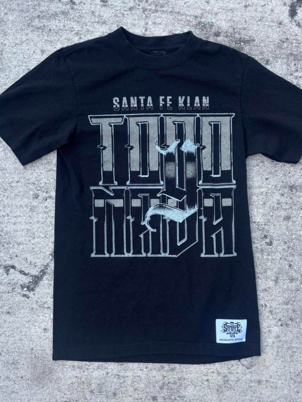 Santa Fe Klan Toro Nada Tour Tee Shirt Graphic Black Small